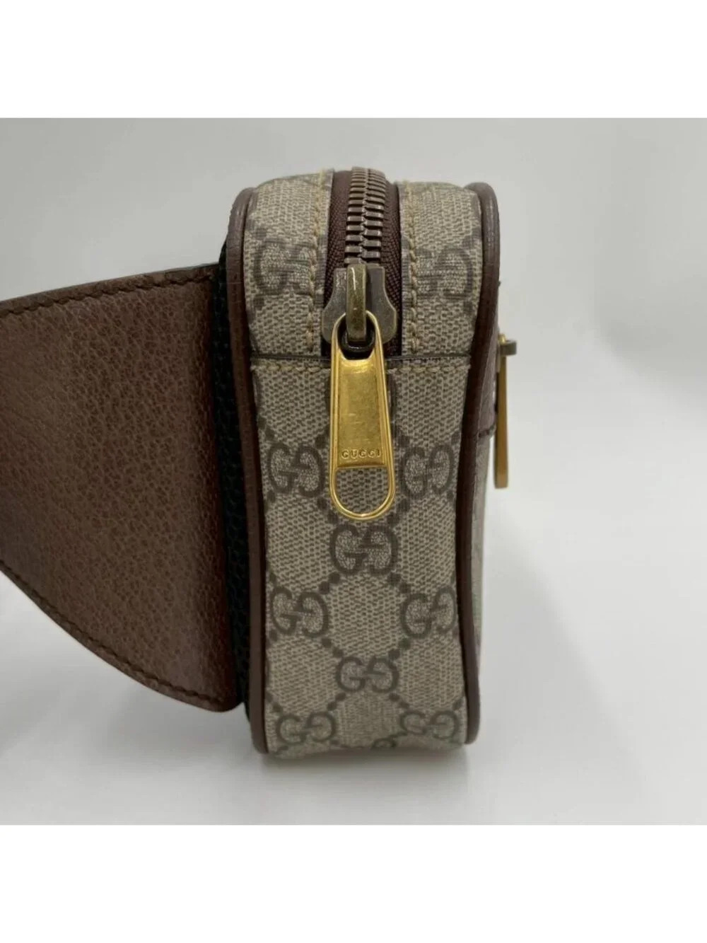 Gucci GG Supreme Leather Bag Beige